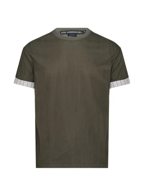 Andersson Bell overlay roll-up cuffs T-shirt