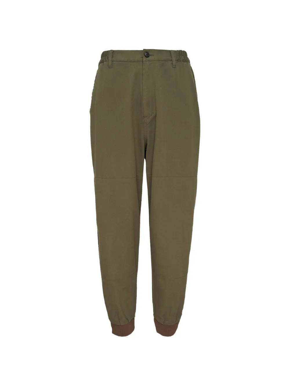 Visvim Caddo Belt-loop Pocket Trousers In Green