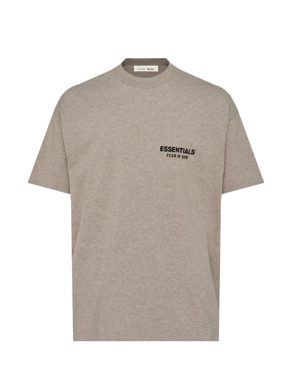 FEAR OF GOD ESSENTIALS Classic logo-print cotton T-shirt - Grigio