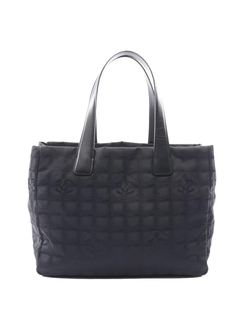 CHANEL Pre-Owned 2003-2004 New Travel Line Nylon tote bag - Black