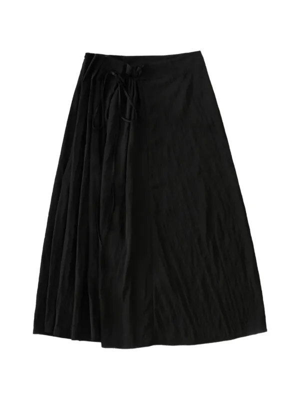 Studio Nicholson Messina Maxi Skirt in Black