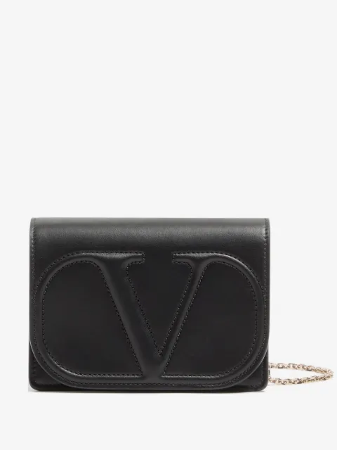 Valentino Garavani pouch with VLogo Walk calfskin chain