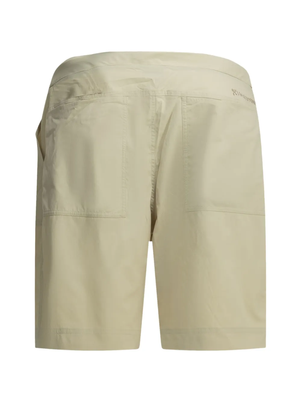 Houdini Sportswear M's Liquid Chore shorts met opgestikte zak en ceintuur Beige
