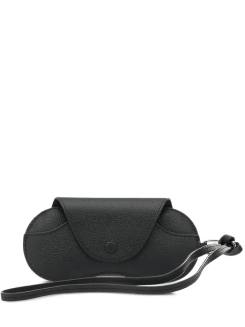 Le Tanneur charm-detail leather glasses case