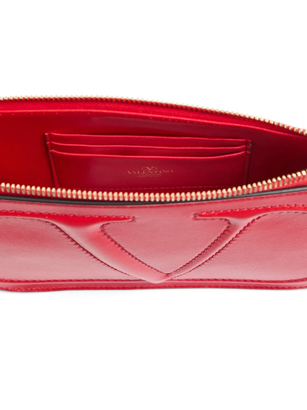 Valentino Garavani VLogo Walk nappa buidel Rood