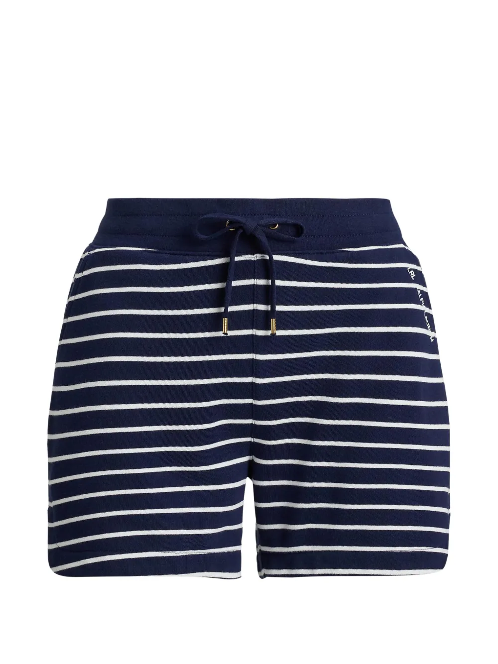 Lauren Ralph Lauren striped drawstring shorts - Blu
