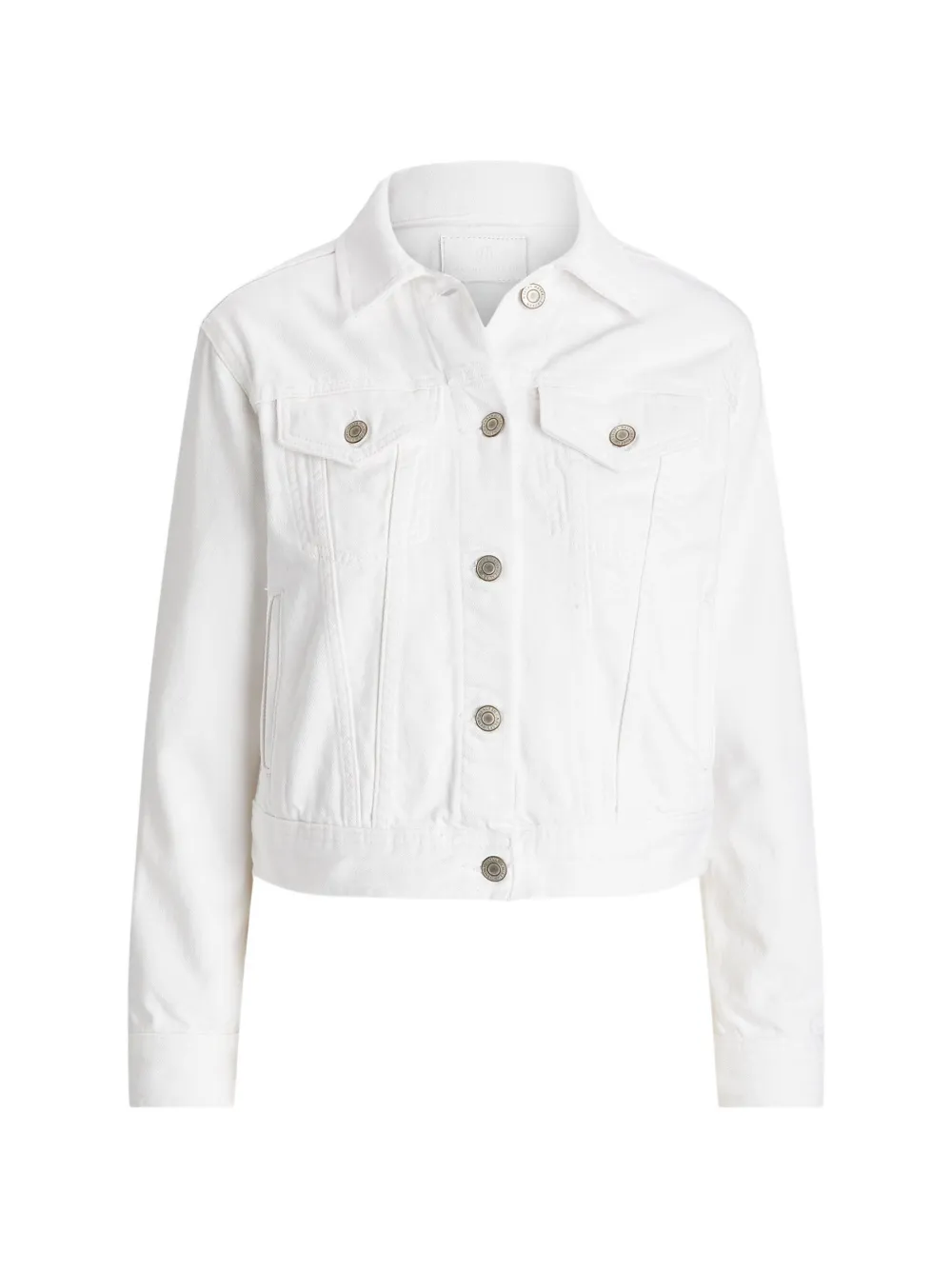 Lauren Ralph Lauren button-up denim jacket - Bianco