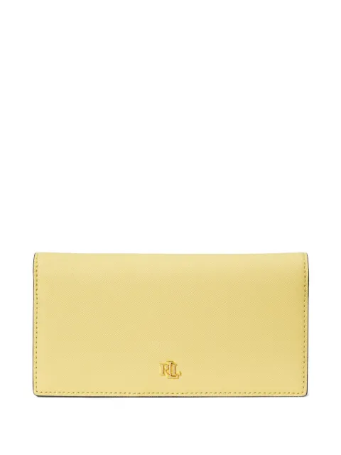 Lauren Ralph Lauren portefeuille en cuir à plaque logo