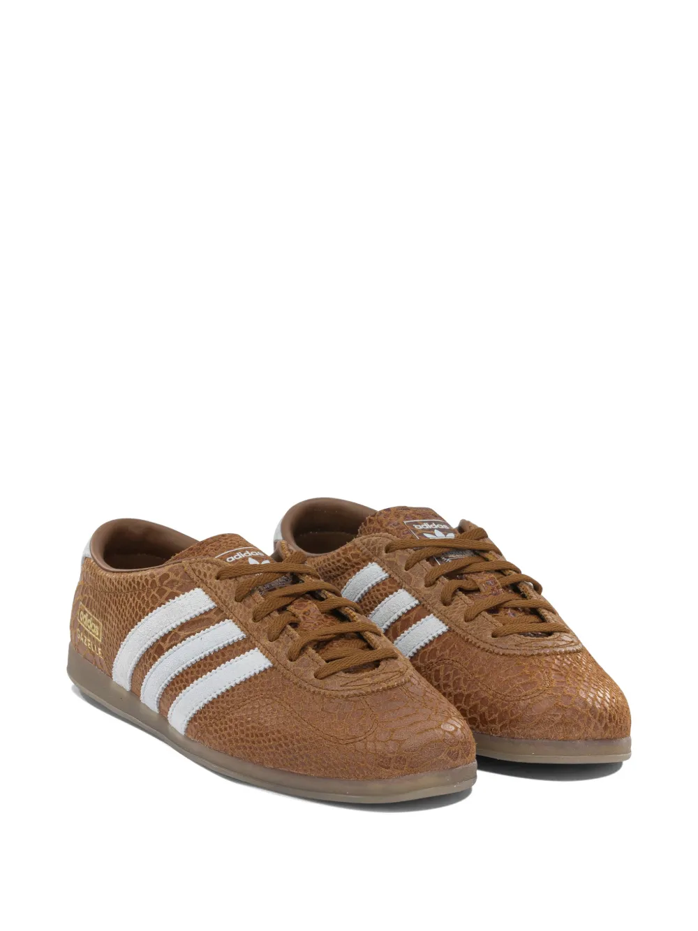 adidas Gazelle LO PRO snakeskin-effect sneakers Bruin