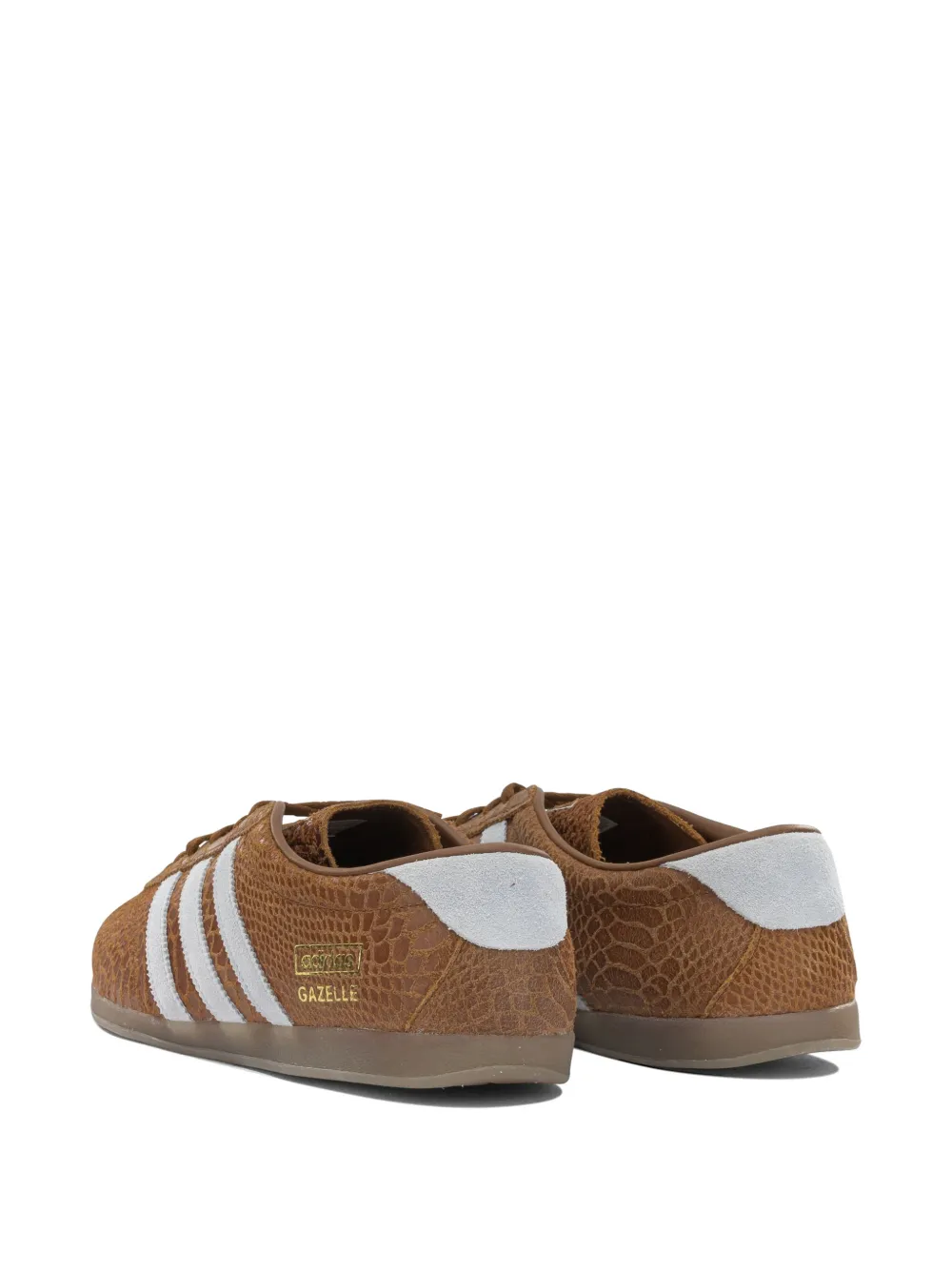 adidas Gazelle LO PRO snakeskin-effect sneakers Bruin