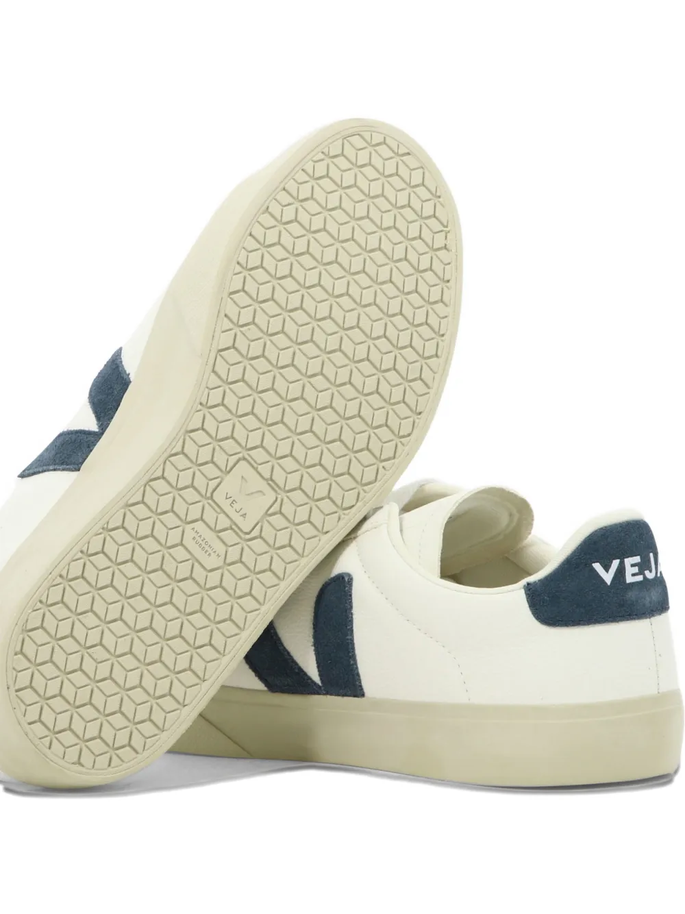 VEJA Campo logo-patch sneakers Beige