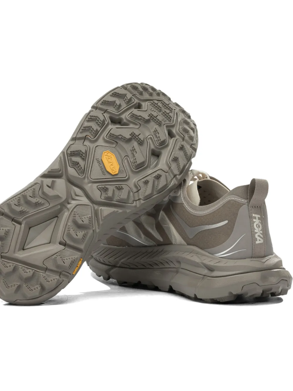 HOKA Mafate Speed 4 Lite panelled sneakers Grijs