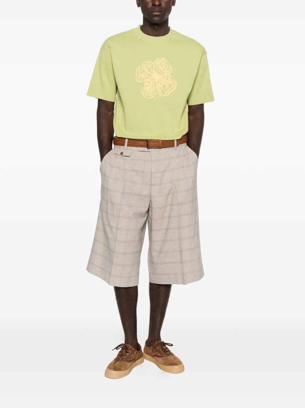 Drôle De Monsieur T-shirt met bloemenprint Groen