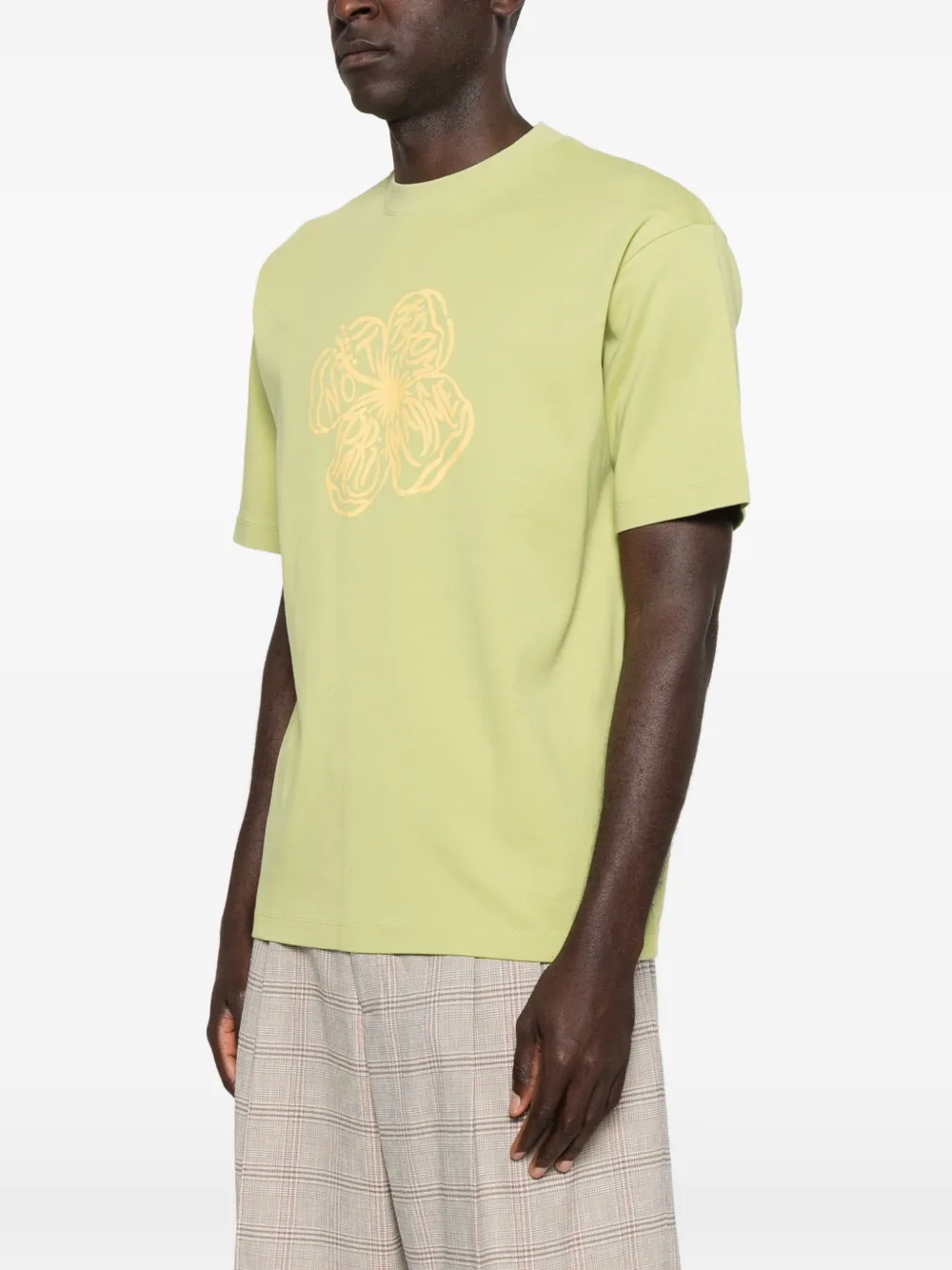 Drôle De Monsieur T-shirt met bloemenprint Groen