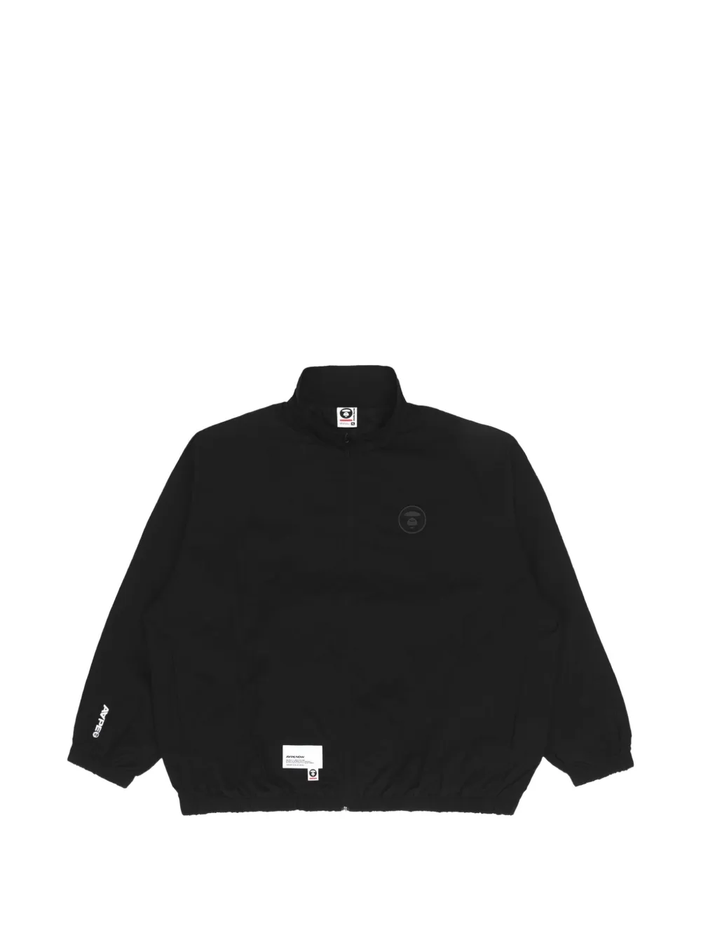 AAPE BY *A BATHING APE® Moonface-patch zip jacket
