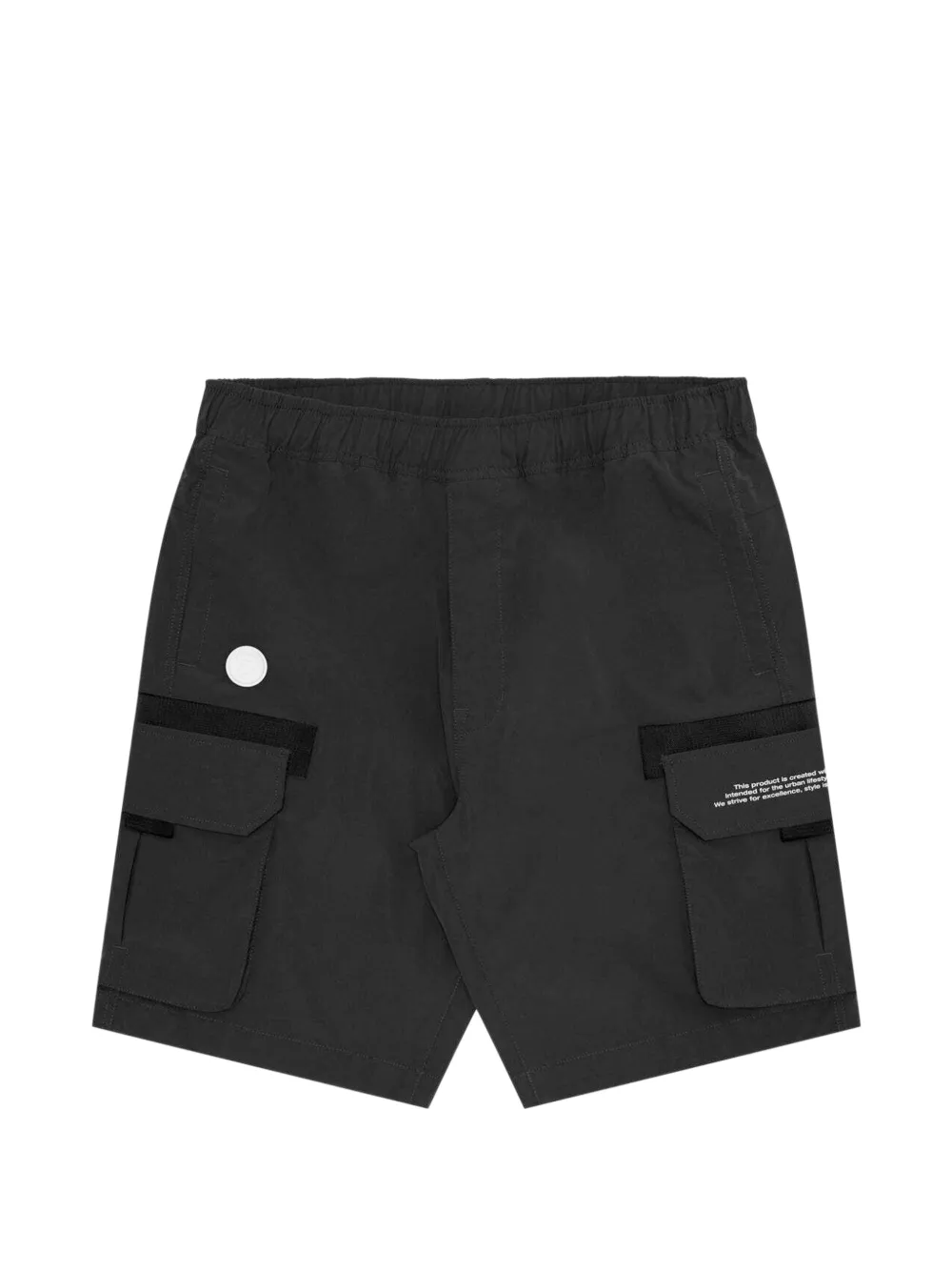 AAPE BY *A BATHING APE® moonface cargo track shorts - Neutrals