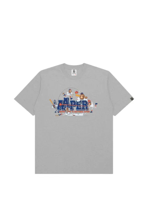 AAPE BY *A BATHING APE® Rob Flowers graphic-print T-shirt