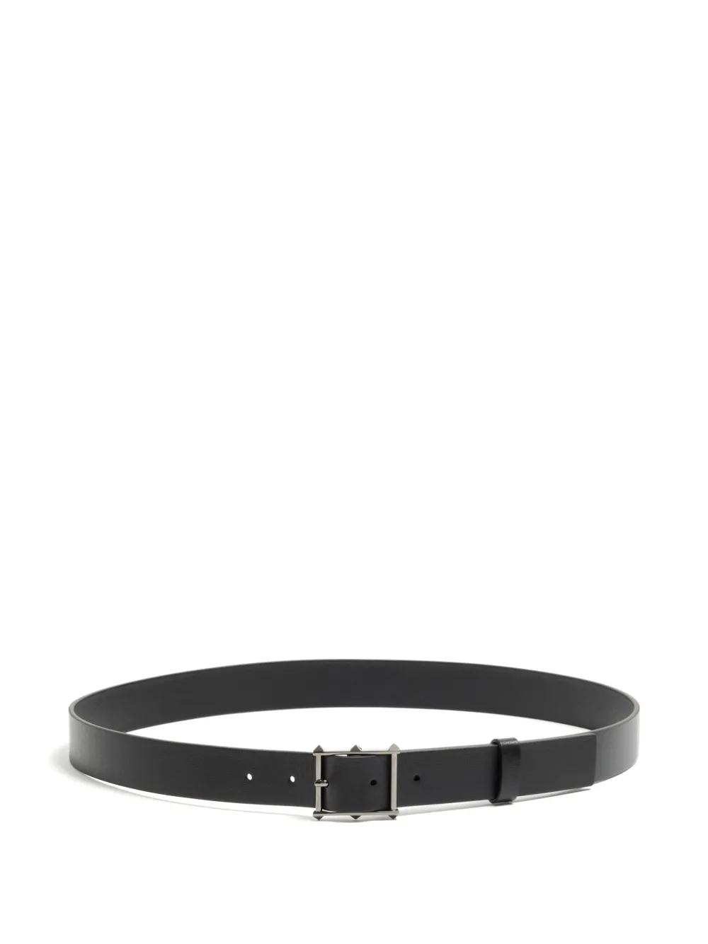 Valentino Garavani Rockstud calfskin belt 30 mm - Nero