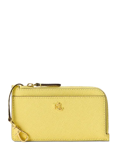 Lauren Ralph Lauren cross-grain leather cardholder