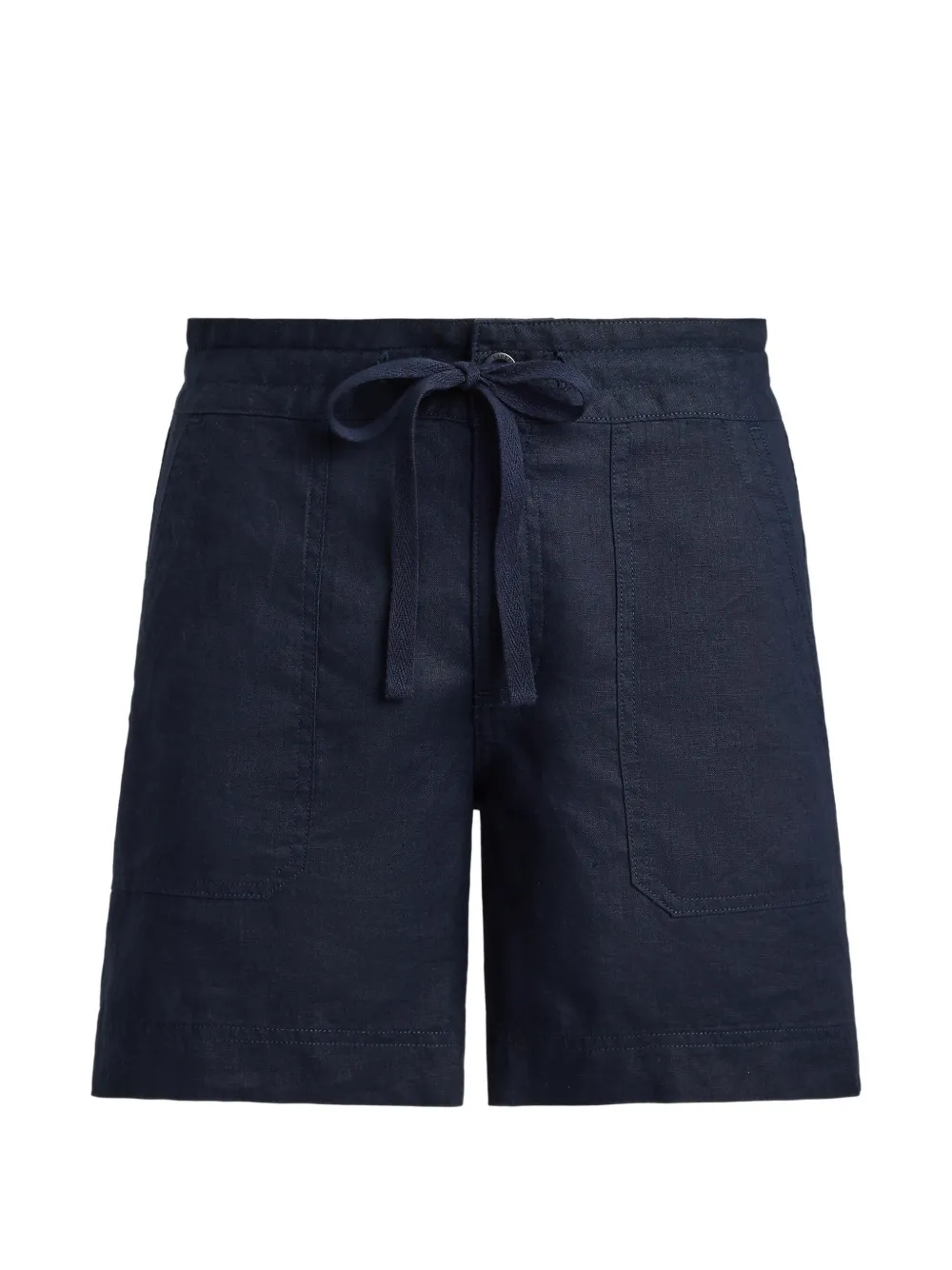 Lauren Ralph Lauren drawstring linen shorts - Blue