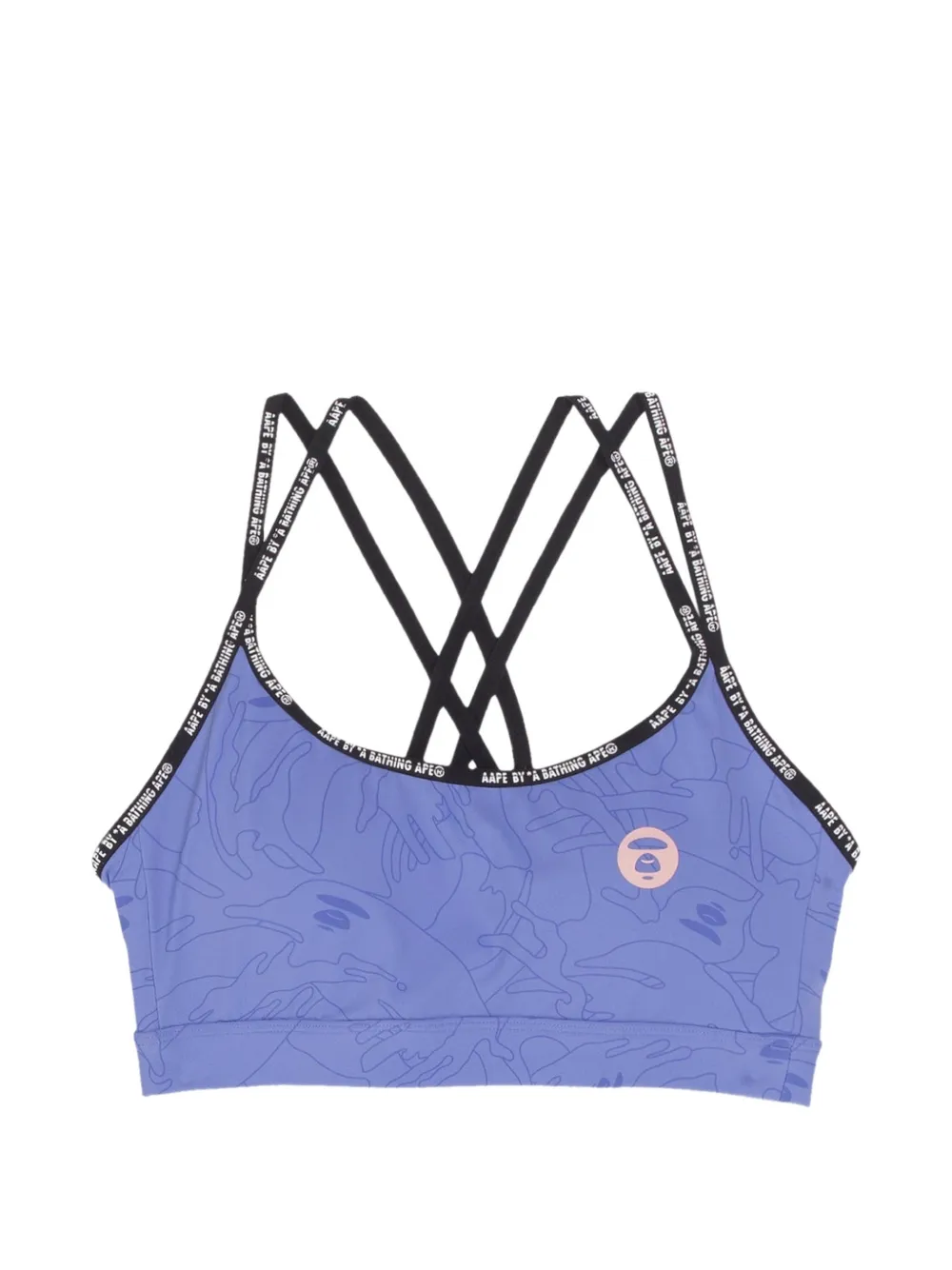AAPE BY *A BATHING APE® Moonface sports bra