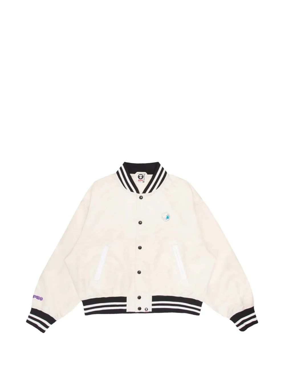 AAPE BY *A BATHING APE® Moonface embroidered bomber jacket