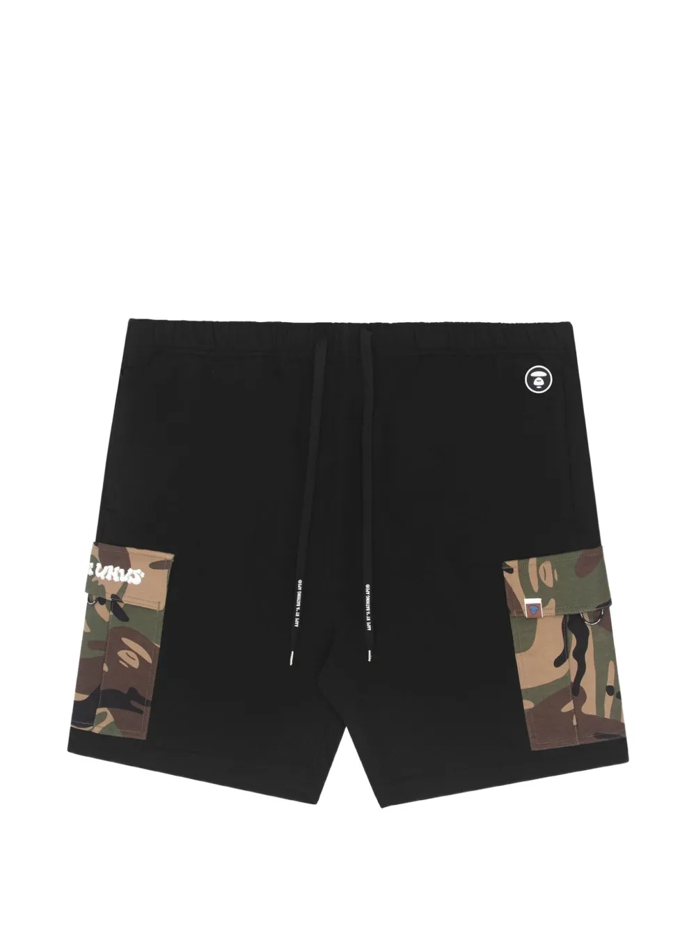 AAPE BY *A BATHING APE® Moonface track shorts · S