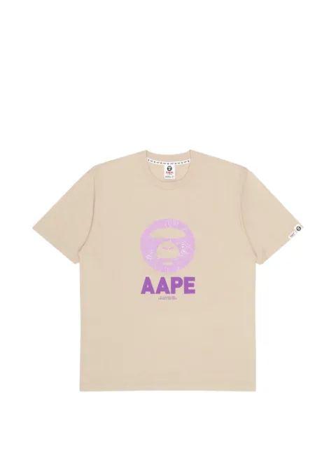 AAPE BY *A BATHING APE® moonface camo-graphic t-shirt