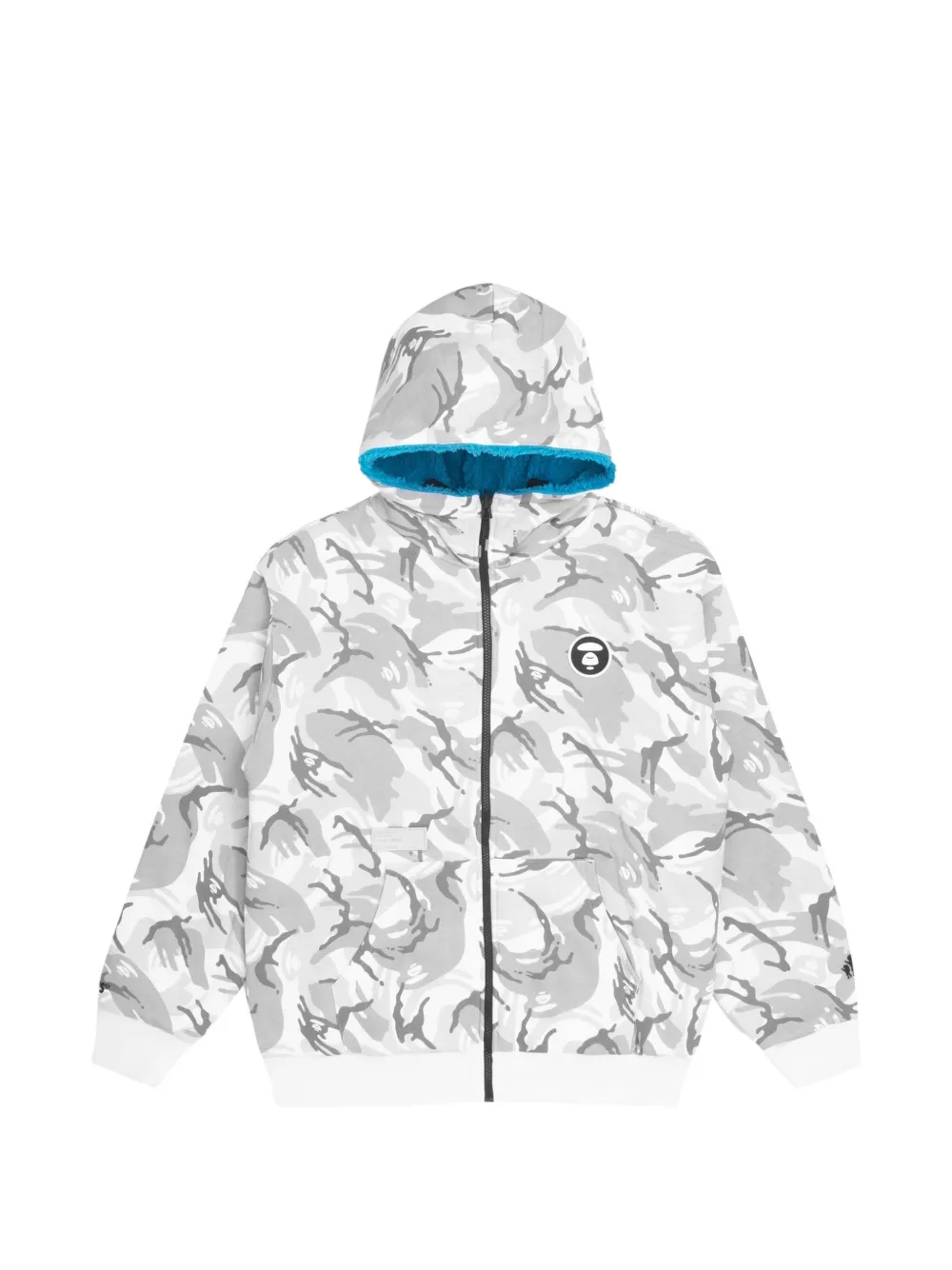 AAPE BY *A BATHING APE® Camo reversible hoodie · S