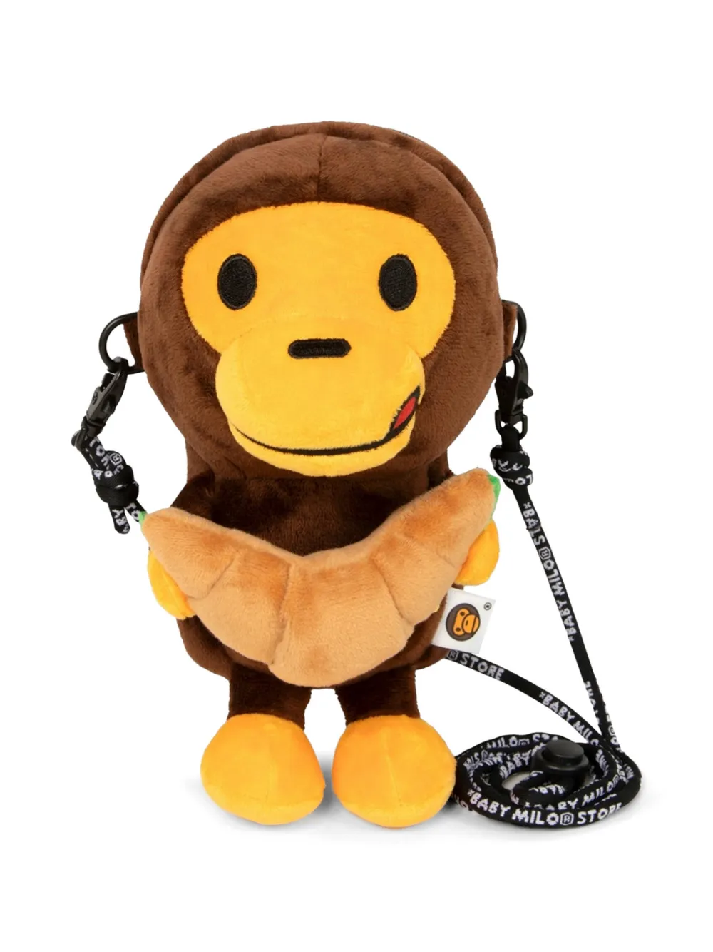 *BABY MILO® STORE BY *A BATHING APE® Baby Milo plush crossbody bag