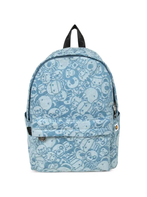 *BABY MILO® STORE BY *A BATHING APE® medium zip-pocket backpack