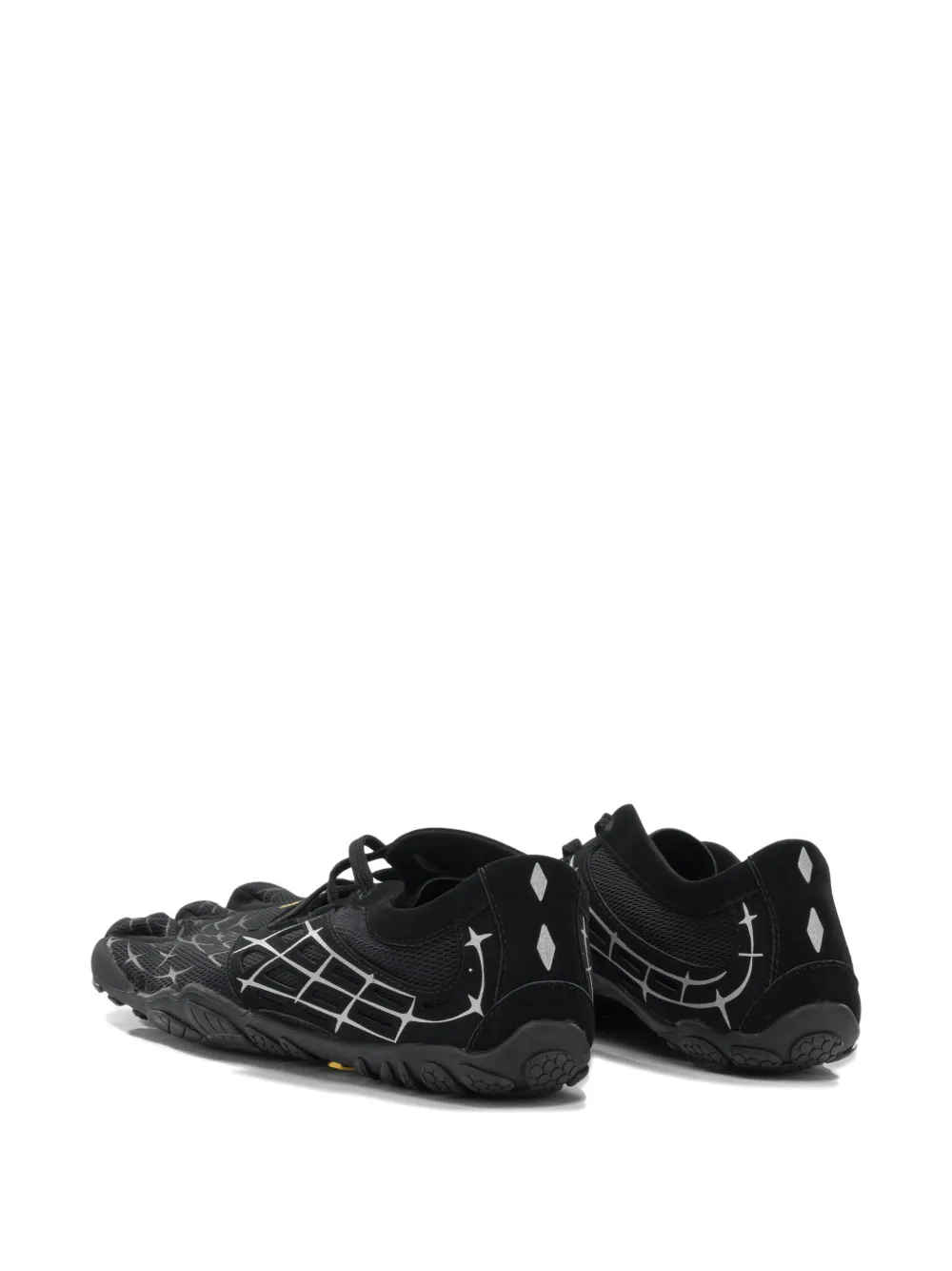 Vibram Seeya LS EVO reflective panelled sneakers Zwart