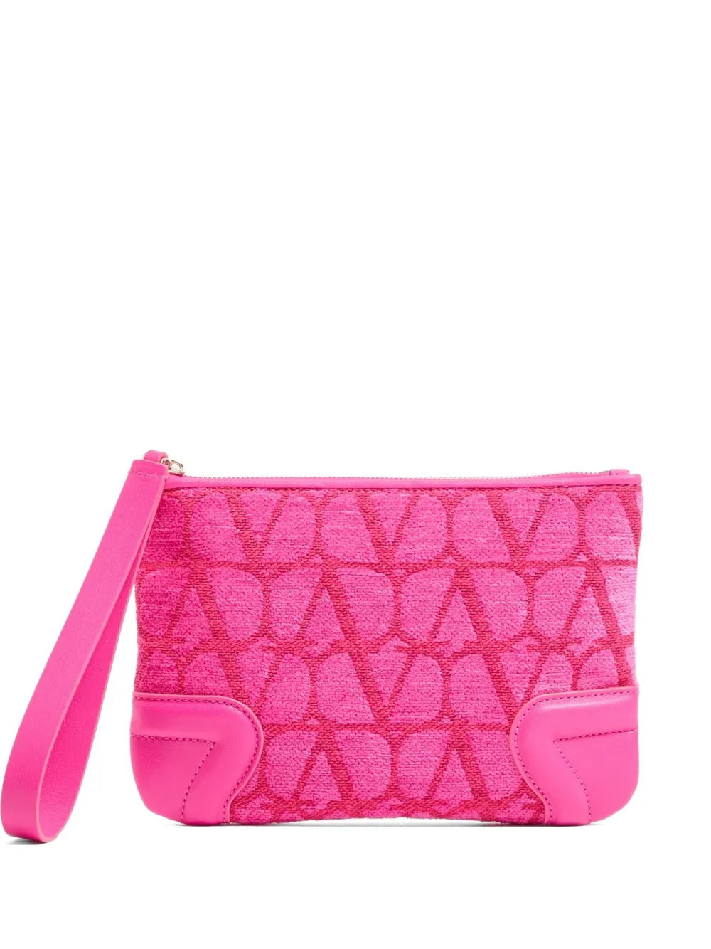 Valentino Garavani Toile Iconographe pouch - Rosa