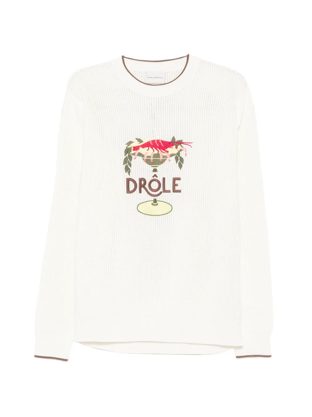 Drôle De Monsieur Maille Lobster Cup sweater - Toni neutri