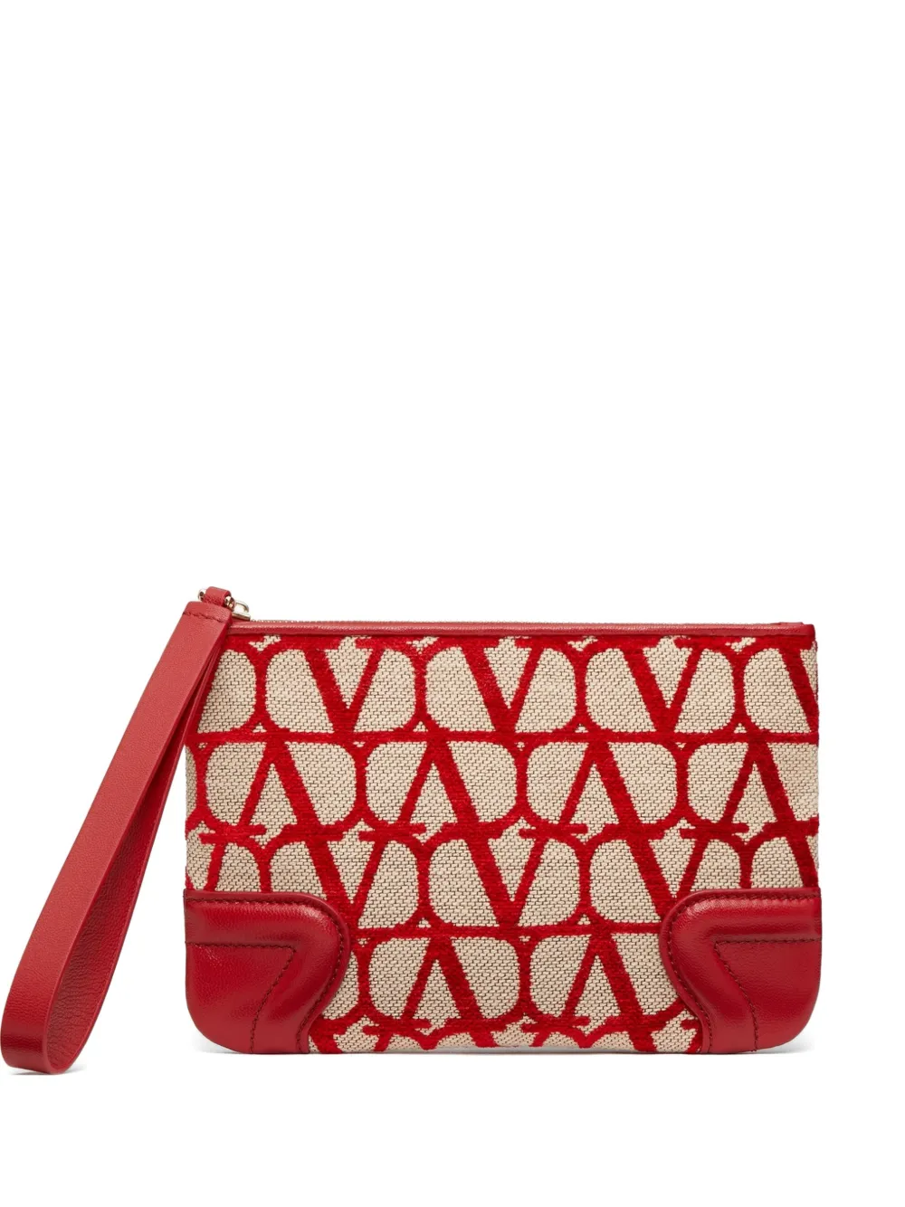 Valentino Garavani Toile Iconographe pouch - Toni neutri
