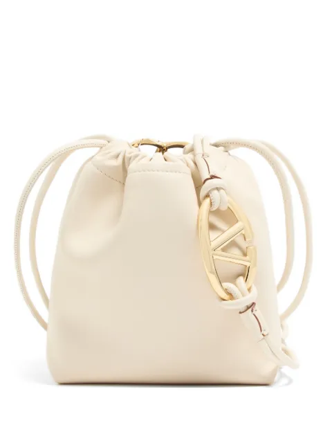Valentino Garavani lille VLogo Pouf pouch-taske i nappalæder
