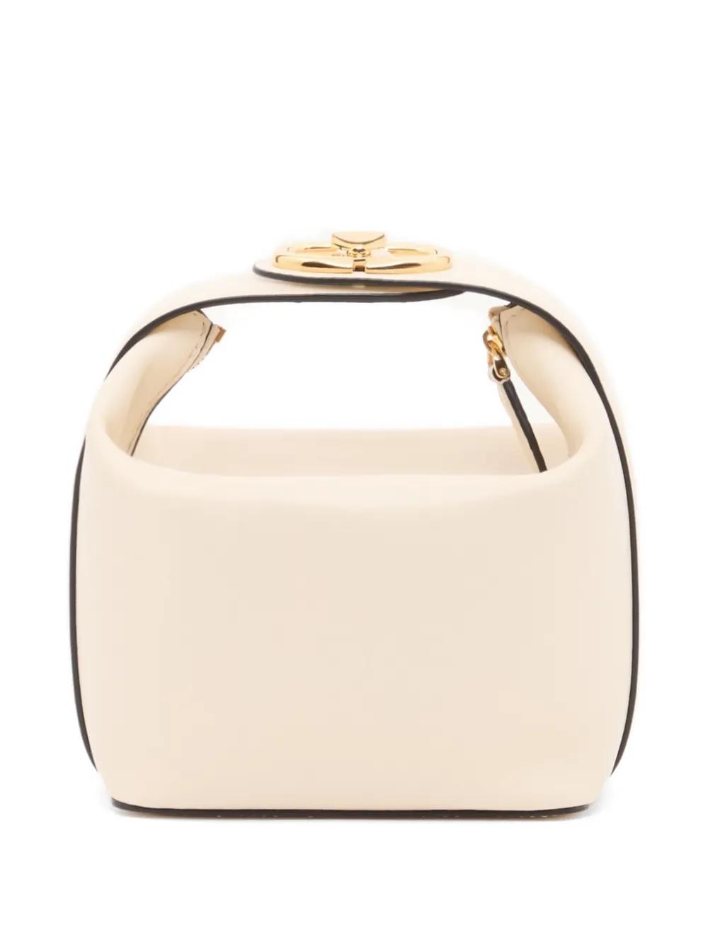 Valentino Garavani VLogo The Bold Edition nappa leren mini-handtas Beige