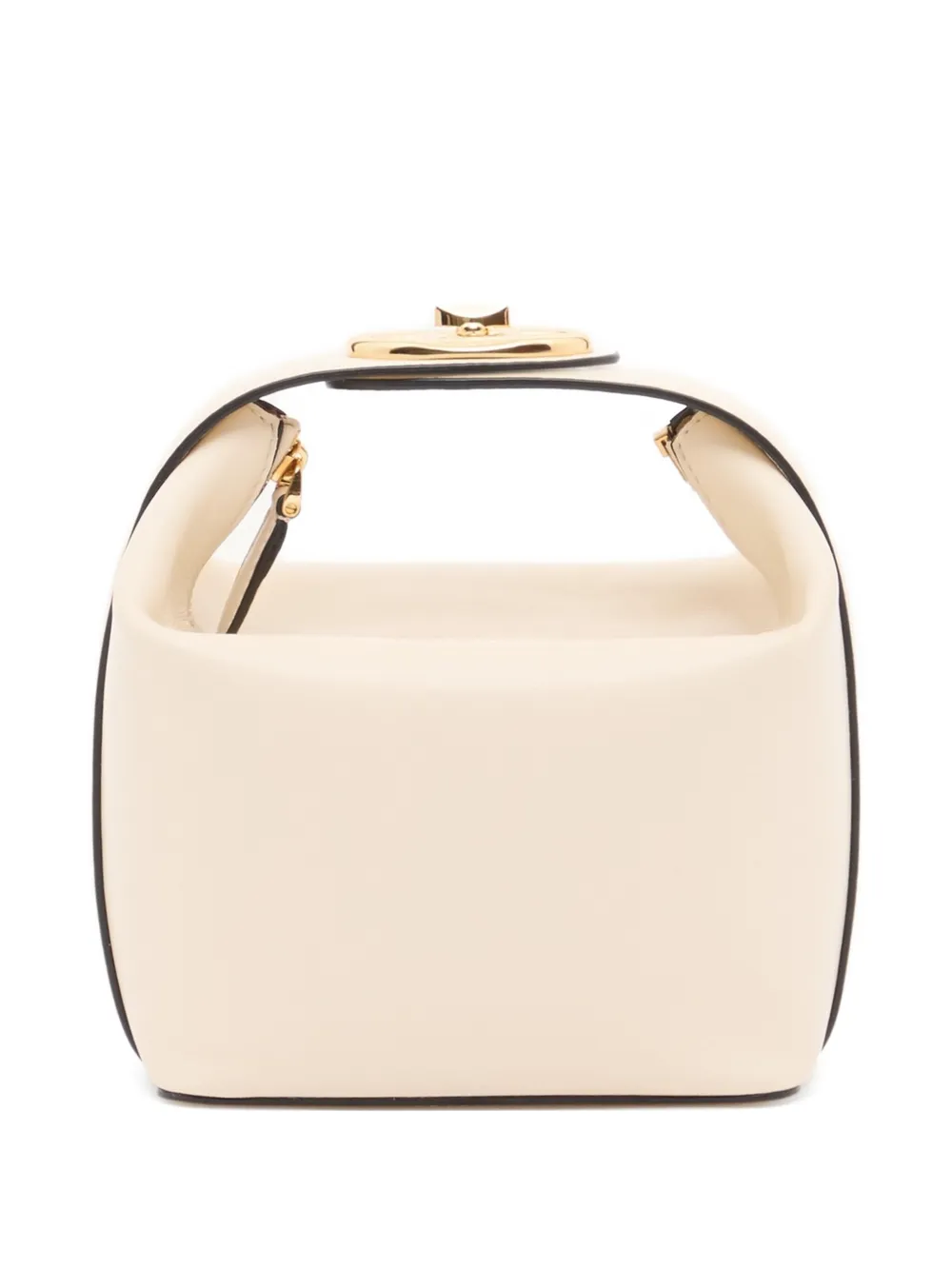 Valentino Garavani VLogo The Bold Edition mini handbag in nappa leather - Toni neutri