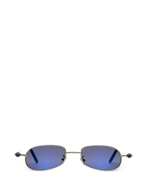 Kuboraum oval-frame sunglasses