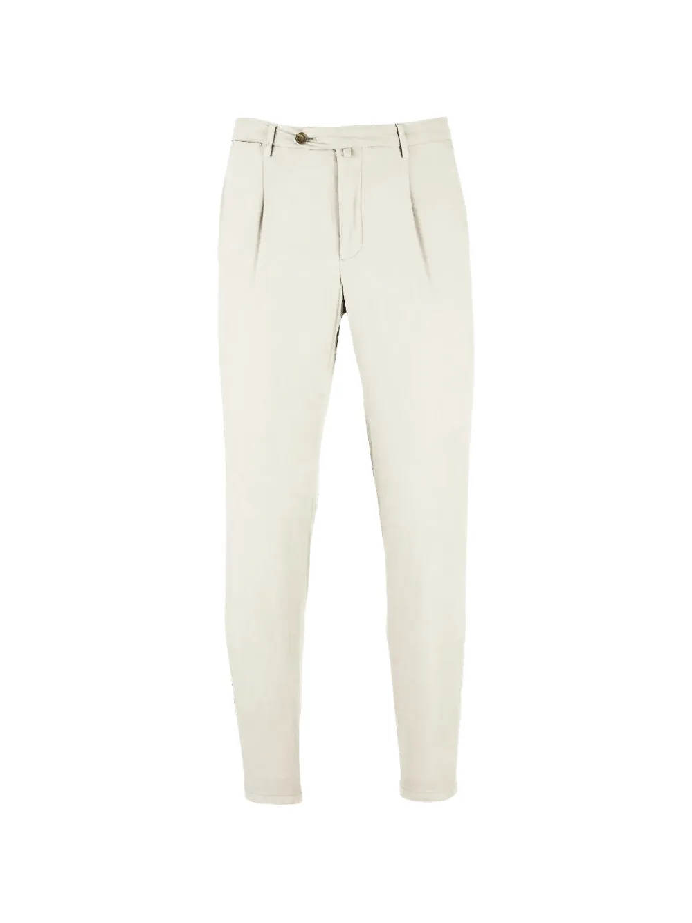Briglia 1949 pleated slim-fit trousers - Toni neutri