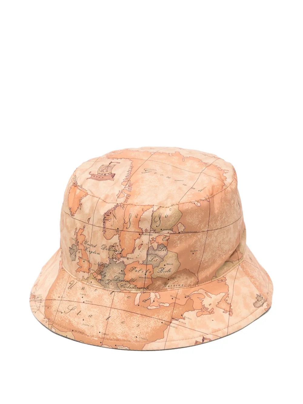 ALVIERO MARTINI 1° CLASSE Geo Classic bucket hat - Toni neutri