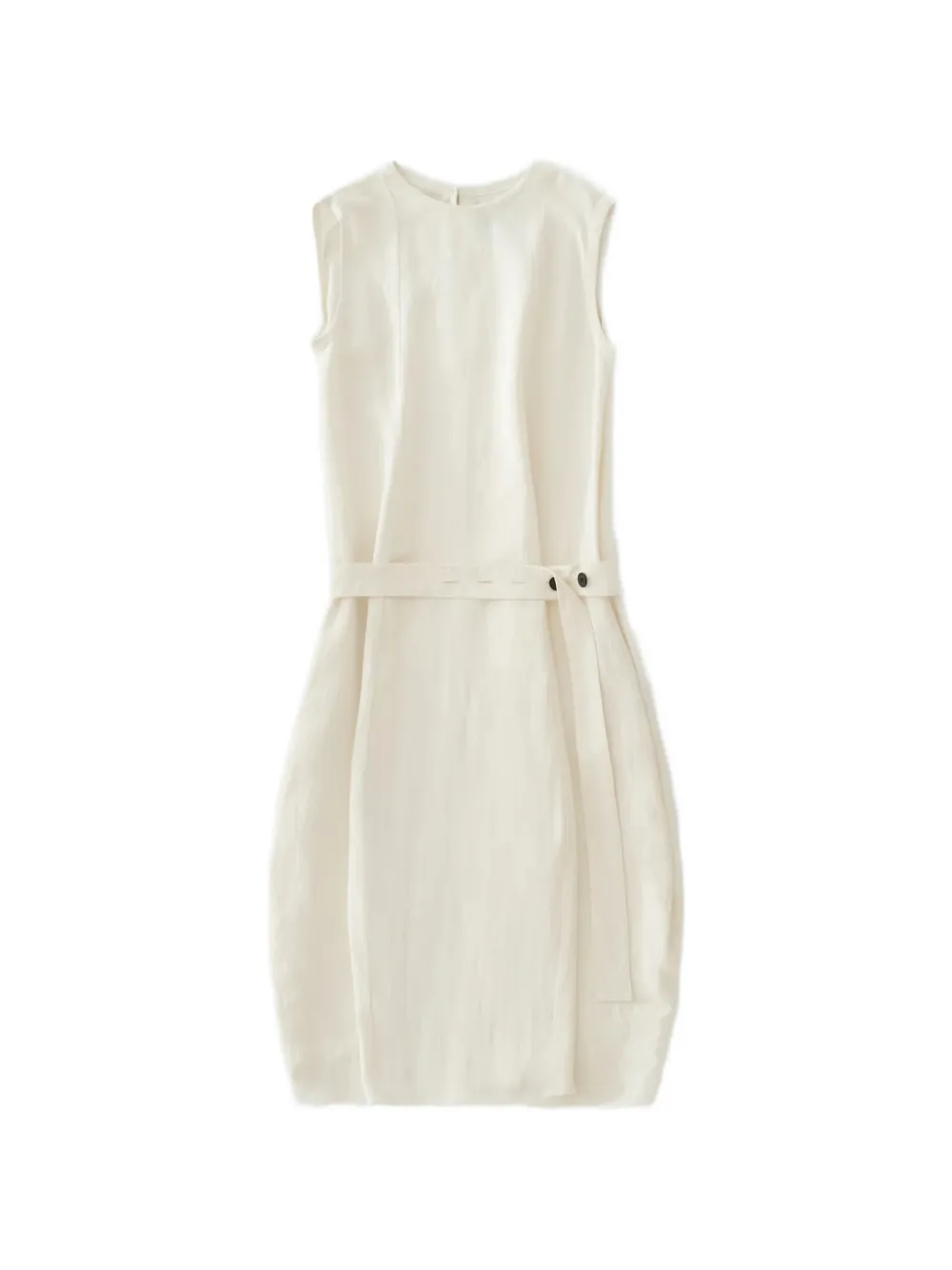 Studio Nicholson Wold belted midi dress - White