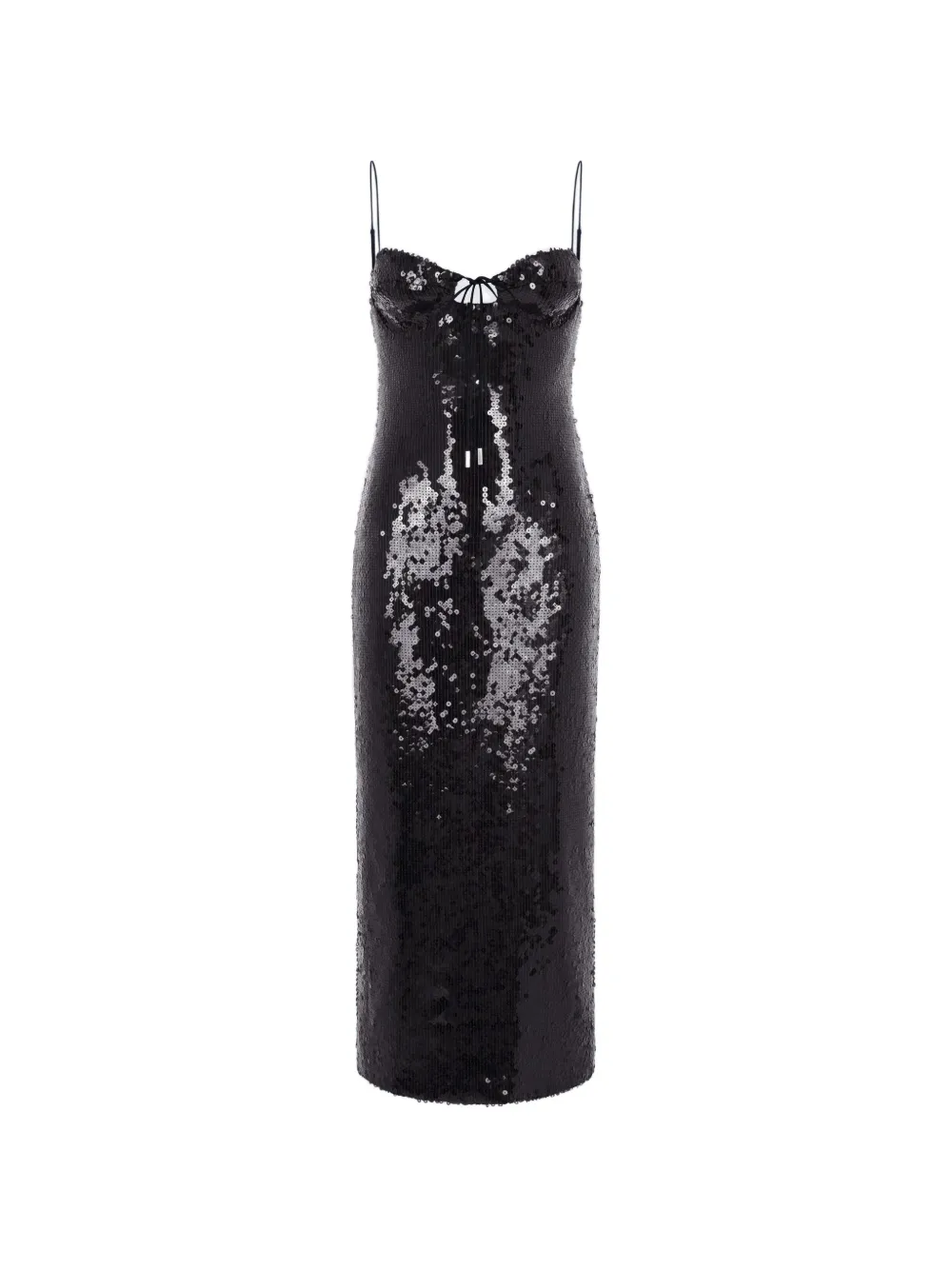 16Arlington Che paillette-embellished midi dress - Brown