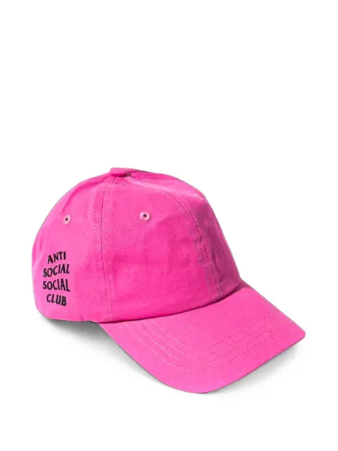 Anti Social Social Club logo-print baseball cap