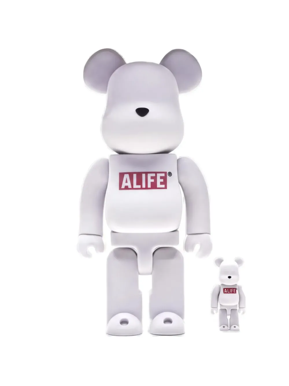 MEDICOM TOY x Alife Bearbrick figurine set - Bianco