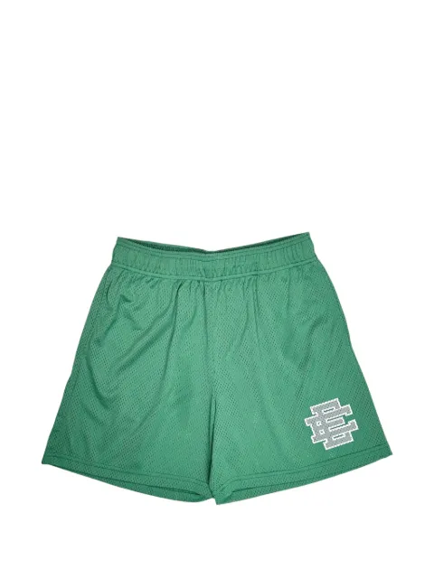 ERIC EMANUEL mesh logo-print shorts