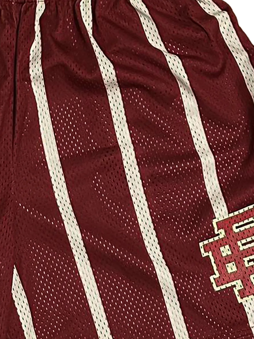 ERIC EMANUEL Mesh shorts Rood