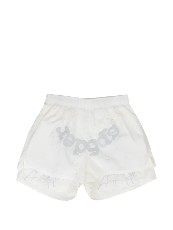 SP5DER レイヤード ショートパンツ | ホワイト | FARFETCH JP