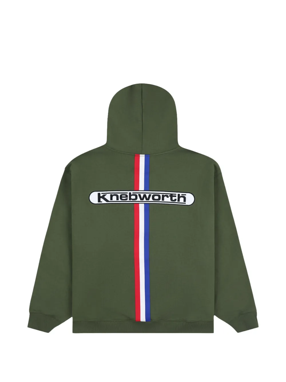 Pleasures Knebworth hoodie met logoprint Groen