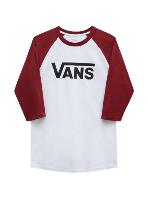 Vans logo-print raglan-sleeve T-shirt